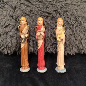 3 Vintage Angel Figurines